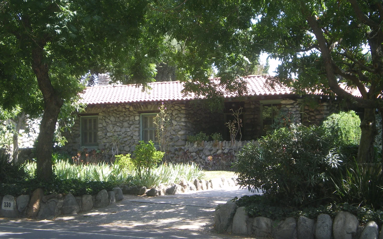 Russian Village Historic District in Claremont showing historic neighborhood character and architecture